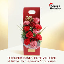 Everlasting Red Rose Gift Box – 36cm Eternal Flower Arrangement for Mother’s Day, Valentine’s Day, Birthdays & Anniversaries