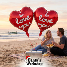 2 Heart-Shaped "Cheers to Love" Foil Balloons, Valentine's Day Event Decorations. Suitable for Birthday Party Decorations, Valentine's Day Atmosphere Decor, Themed Party Decoration Balloons, Large Mall Event Decorations, Various Holiday Decoration