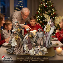 51cm Handmade Christmas Nativity Set with Manger – Religious Holy Family Christmas Decoration one piece