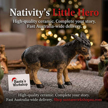 🎄 Christmas Nativity Barn Animals Set – Traditional Religious Christmas Scene Accessories, Holiday Home Décor & Christian Gift (Approx. 10–30cm)