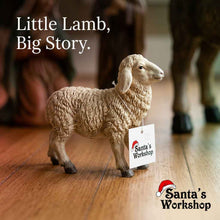 Christms Nativity Barn Animal Sheep Figurine – 10cm Barn Animal for Christmas Nativity Set, Christmas Crib Display & Holiday Home Décor