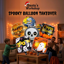 6PCS Halloween Foil Balloons 18 Inch – Spooky Party Decorations for Halloween Celebrations, Events & Home Décor 18 inch (40 cm)