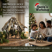 Christmas Nativity Set 27cm – Holy Family in Rustic Driftwood Design, Religious Christian Home Decor & Holiday Display