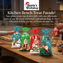 Candy Bags, Snowflake Cellophane Bags Includes 30 Twist Ties, Holiday Party Favors And Gifts