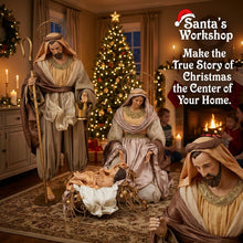 Unique Artisian Handmade Premium Christmas Nativity Figurines Exclusive design with manger approx (52") 131 cm PRE ORDER CHRISTMAS 2026