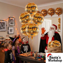 6PCS Halloween Foil Balloons 18 Inch – Spooky Party Decorations for Halloween Celebrations, Events & Home Décor