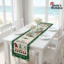 Green Christmas Table Runner – Elegant Festive Dining Table Decoration for Christmas Lunch, Dinner, Holiday Parties, Family Gatherings & Home Décor