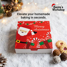 6PCS Red Christmas  Gift Boxes – Festive Bakery Gift Boxes for  Holiday Treat Packaging