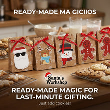 6pcs Christmas themed gift boxes