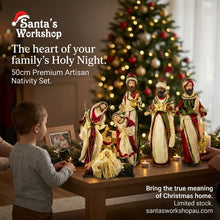 19.75” Premium Artisian handmade Christmas figurine Holy family 50 cm Three Wise men 51cm  PRE ORDER