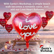 6PCS Love Heart Foil Balloons – Valentine’s Day & Wedding Party Decorations, Romantic Heart Balloon Set for Events & Celebrations