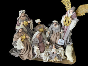 12.5’’Christmas Nativity set / scene with manger  -51 cm Santas Workshop Direct