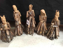 Christmas Religious Handmade Driftwood Nativity set 29 cm - Santas Workshop Direct