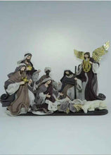 12.5” Christmas Religious Handmade Nativity Set with Manger - 51 cm