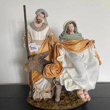 17.25 Holy family with donkey 40 cm approx Santas Workshop Direct