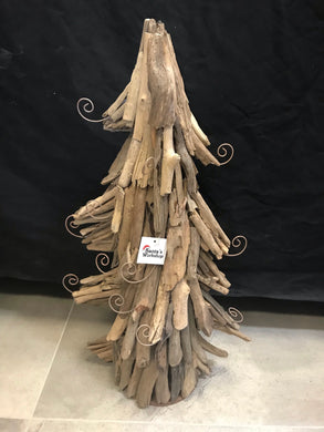  22.5 Christmas Driftwood Christmas Tree- 60cm approx Santas Workshop Direct
