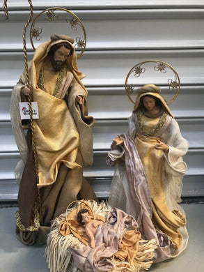23.25Christmas Holy Family approx  60 cm Santas Workshop Direct