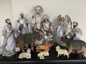 50cm Christmas Nativity scene with manger  -51 cm Santas Workshop Direct