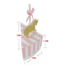 8pcs Blue Baby Shower / Gender Reveal Easter Cake box Valentines cookies / cup cake box Santas Workshop Direct