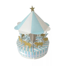 8pcs Blue Baby Shower / Gender Reveal Easter Cake box Valentines cookies / cup cake box Santas Workshop Direct