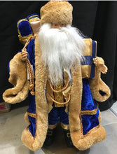  20" Blue Standing Santa Claus 52 approx Santas Workshop Direct