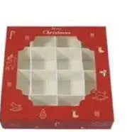 Christmas Chocolate cookie gift box x12 pc Santas Workshop Direct