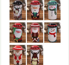 Christmas Cookie / Candy / Lolly  cake tin Santa Claus cookie tins Santas Workshop Direct