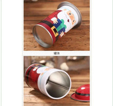 Christmas Cookie / Candy / Lolly  cake tin Santa Claus cookie tins Santas Workshop Direct