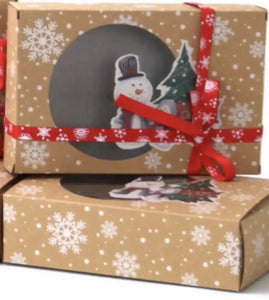 Christmas Elf & Santa cookie Gift box x 24 pcs Santas Workshop Direct