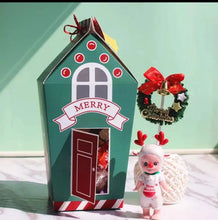 Christmas Gift Bag Cookie Candy Box x 6 pc Santas Workshop Direct
