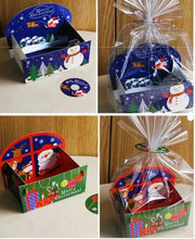 Christmas Hamper Gift box (red & Blue) x 20 pcs Santas Workshop Direct