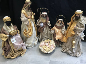 Christmas Nativity Set with manger scene 56 cm Santas Workshop Direct