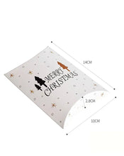 Christmas Pillow Shape  Cookie Box Party Favors Bags x 24 pcs Santas Workshop Direct