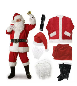 Christmas Santa Suit 7 pcs Santas Workshop Direct