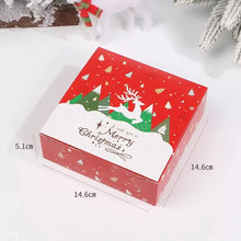 Christmas Santa design cookie/ cake Gift boxes x 6 Santas Workshop Direct
