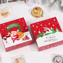Christmas Santa design cookie/ cake Gift boxes x 6 Santas Workshop Direct