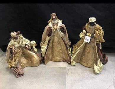 Christmas Three WIse Men / Three King approx 35- 45 cm Santas Workshop Direct