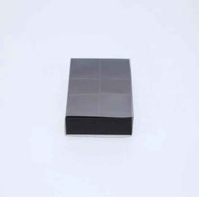 Black Kraft 12 Sets Rectangle Kraft Paper Gift Boxes Drawer Box with Window Box for Wrapping Party Favor