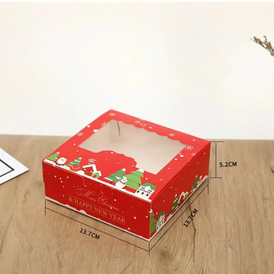 Christmas cookies gift box x 12 pcs Santas Workshop Direct