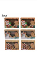Christmas cup Cake Muffin Cookie Cake Box with tags x 12 pcs Santas Workshop Direct