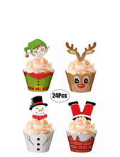 🎃 Halloween Cupcake Muffin Wrappers with Toppers – 48PCS Spooky Party Baking Decorations for Cakes, Cupcakes & Dessert Table 👻