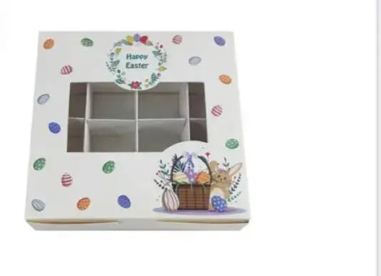 Copy of Easter Basket Bunny box x 6pcs Santas Workshop Direct