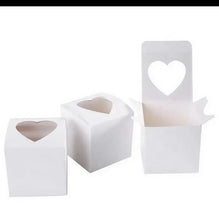 Cup cake box Valentines Day / Christmas cookies / candy / biscuits 10 pc Santas Workshop Direct