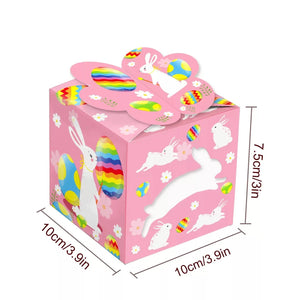 Easter Basket Bunny Bags / Bucket / cookie gift box x12 pcs Santas Workshop Direct