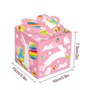 Easter Basket Bunny Bags / Bucket / gift bakery cookie box x12 pcs Santas Workshop Direct