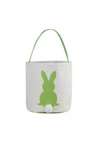 Green Easter Basket Bunny Bags / Bucket x 1pc Santas Workshop Direct