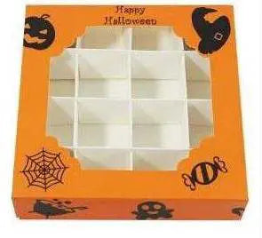 Halloween cookies / cup cake /chocolate candy / biscuits boxes x 1 pc Santas Workshop Direct