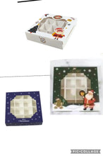 Mixed designs Christmas cookie candy box x 12 pc Santas Workshop Direct