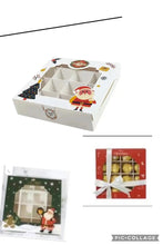 Mixed designs Christmas cookie candy box x 24 pc Santas Workshop Direct