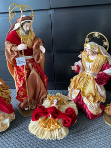 Nativity set  with Christmas Manger scene  approx 22.75 (60 cm ) Santas Workshop Direct